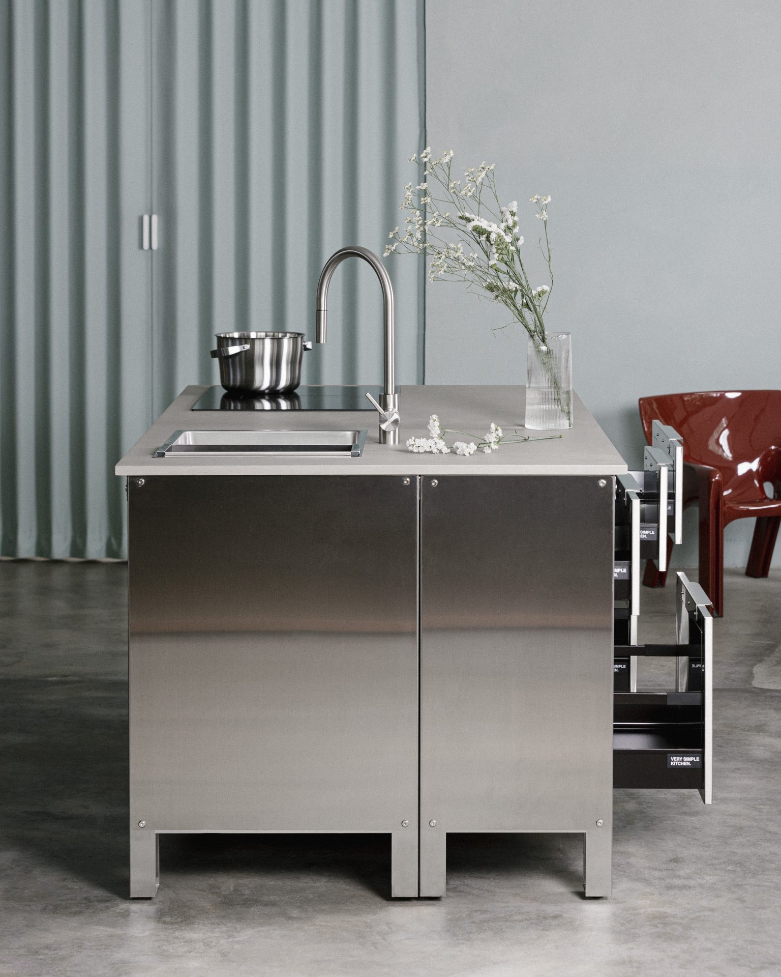 cozinhas em aço inox
